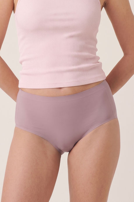 Zivame Medium Rise Full Coverage No Visible Panty Line Hipster (Pack of 3) - Multicolor — image 10